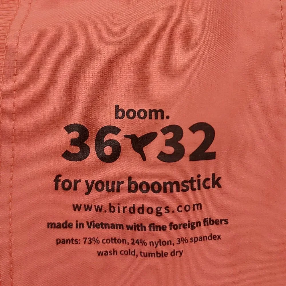 Birddogs Pants Mens 36x31 Teal Boomstick Stretch  Comfort Performance Golf